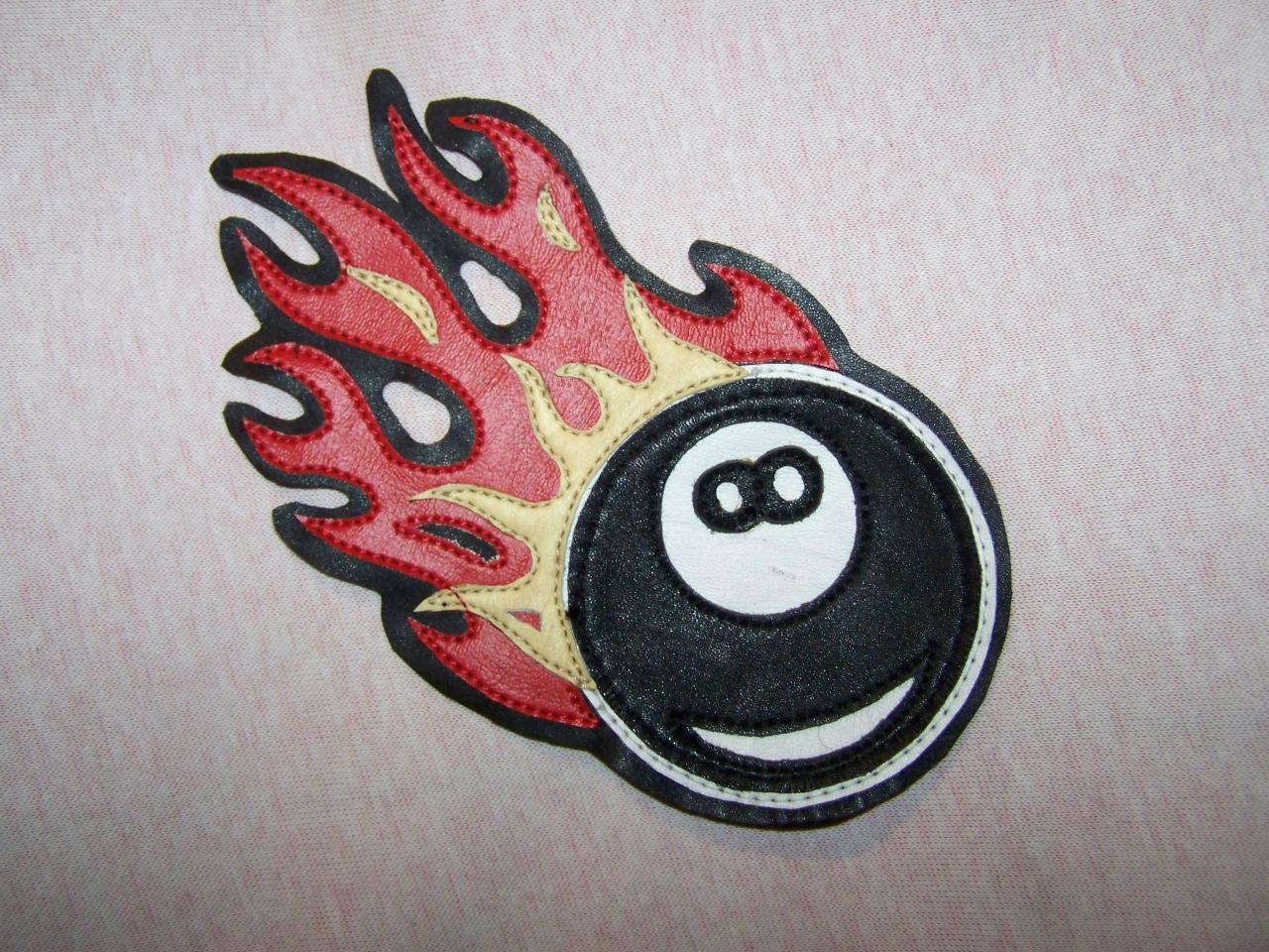 eight ball flaming