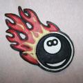 eight ball flaming
